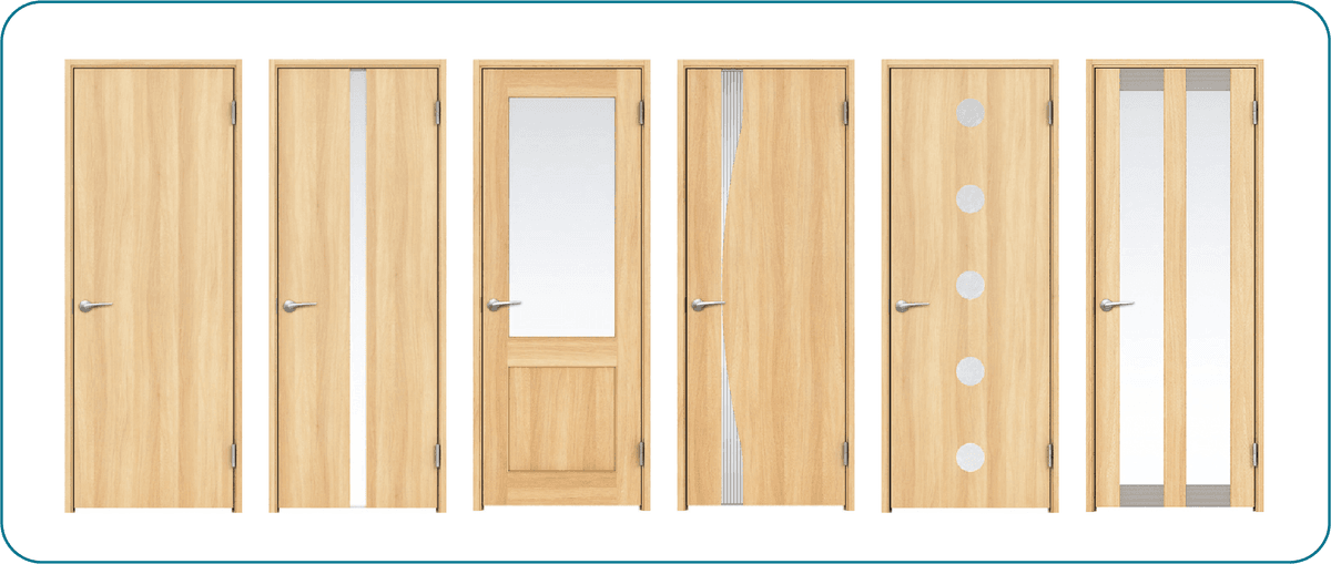 弊社で取り扱うドアのラインナップ一覧