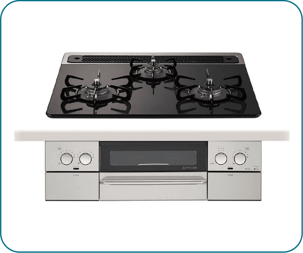 ガスコンロの画像